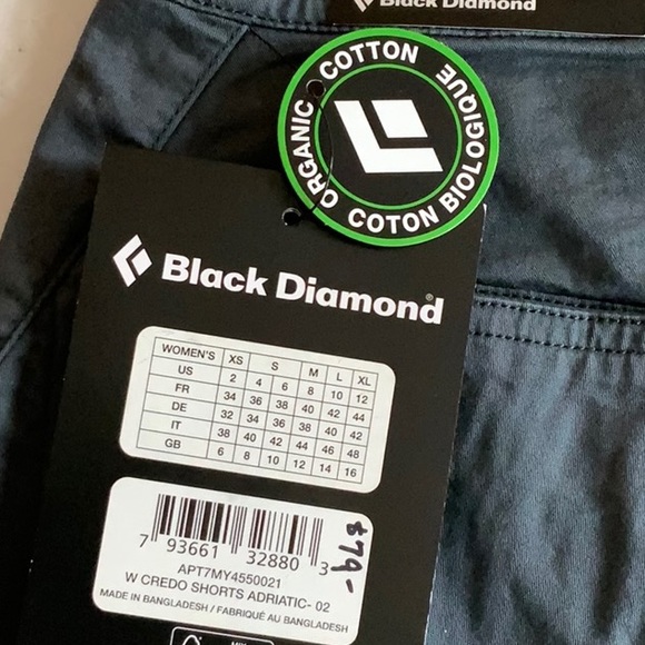 Black Diamond W CREDO SHORT - Adriatic - Picture 9 of 12